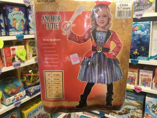 Déguisement Pirate Fille 5 - 7 Ans
