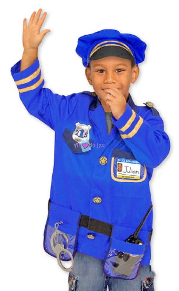 Déguisement enfant Policier – Image 3
