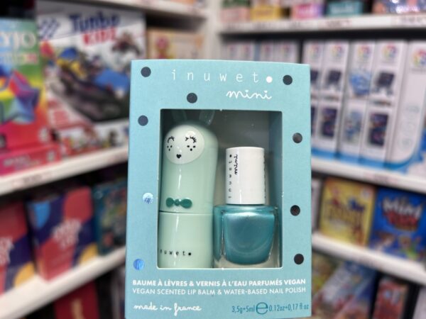 Duo Baume A Levres & Vernis Turquoise