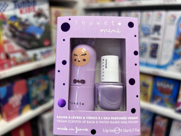 Duo Baume A Levres & Vernis Violet