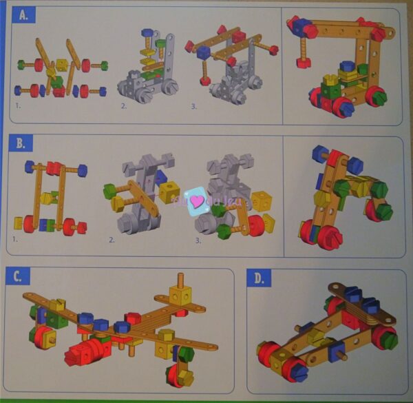 48 Pièces Construction en Bois – Image 2