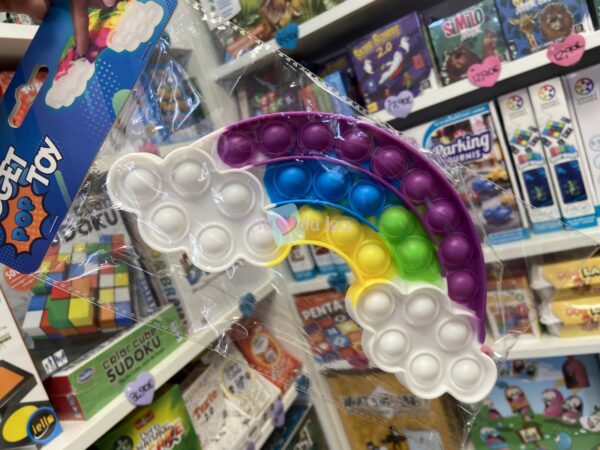 Fidget Pop Toy Anti Stress - Arc-en-ciel – Image 2