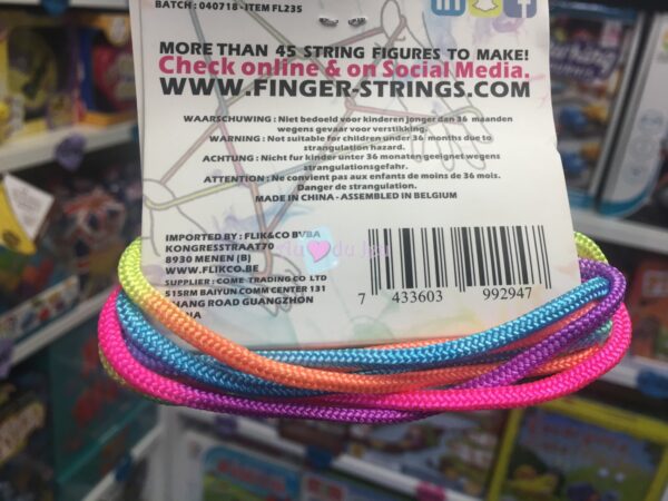 Finger Strings Rainbow - Ficelles à Doigts – Image 3