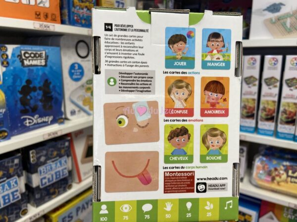 Flash Cards Emotions et Actions Montessori – Image 2