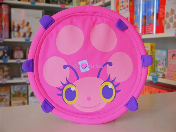 Frisbee en tissu Coccinelle