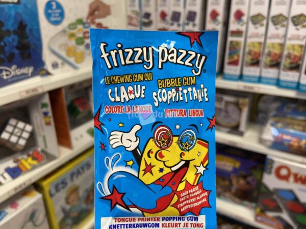 Frizzy Pazzy Gout Fraise Colore La Langue