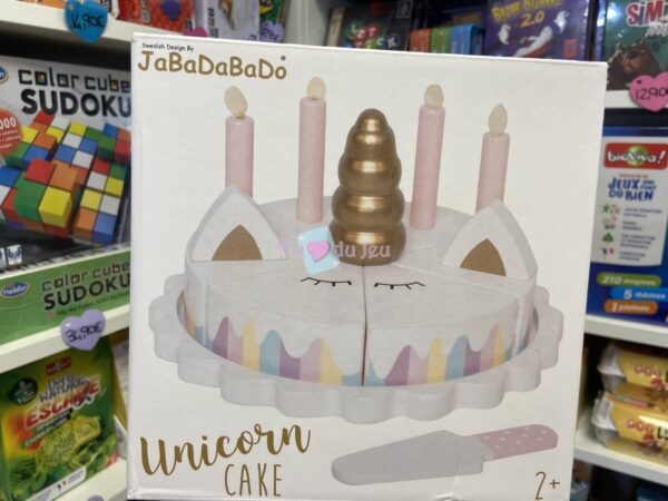 Gateau Licorne en Bois