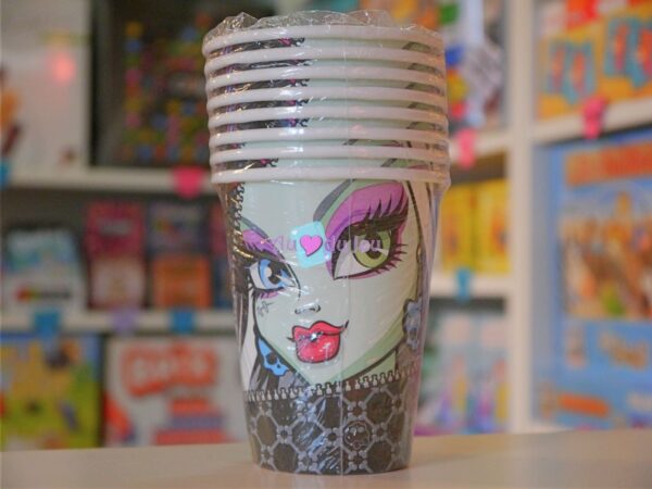 8 Gobelets Monster High