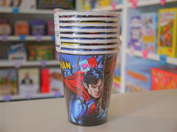 8 Gobelets Superman