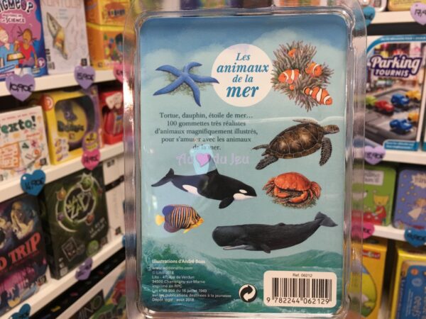 100 Gommettes Les Animaux de la Mer – Image 2