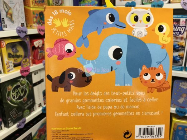 50 Gommettes Petites Mains Bebes Animaux – Image 2
