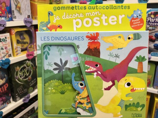 Gommettes Dinosaures Je Décore Mon Poster
