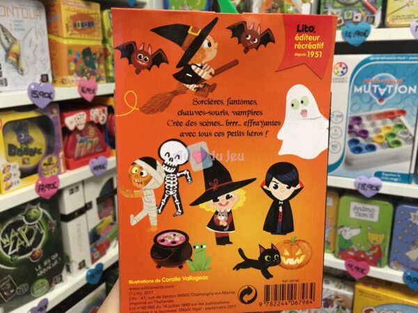 80 Gommettes Sorcières et Monstres – Image 2