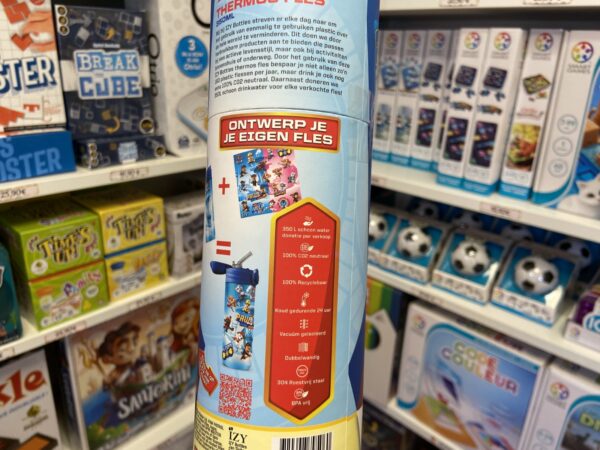 Gourde Isotherme 350 Ml Patpatrouille Bleue Izy