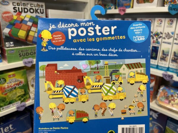 Grandes Gommettes Autocollantes Les Engins – Image 2