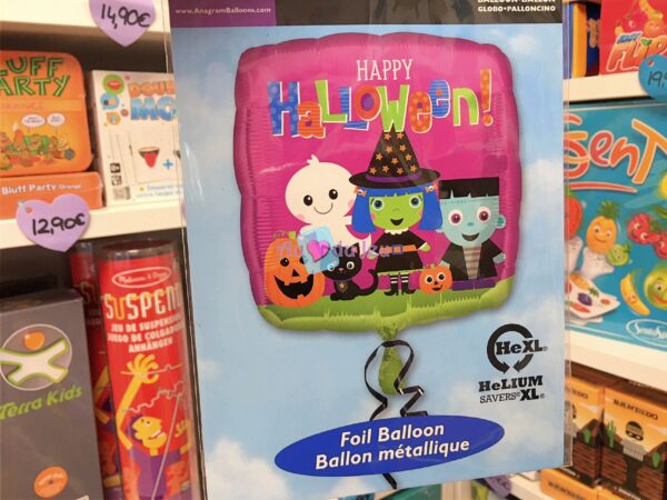 Ballon Hélium Happy Halloween