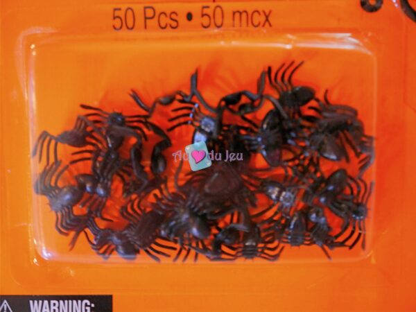 50 Mini Araignées Halloween – Image 2