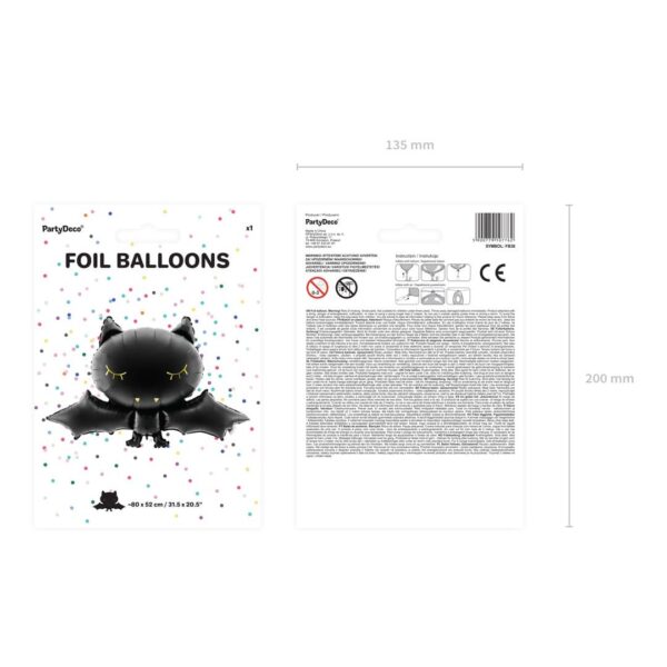 Halloween - Ballon Chauve Souris PartyDeco