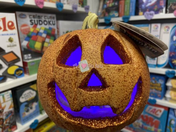 Halloween - Citrouille Lumineuse 17 cm – Image 2
