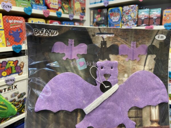 Halloween - Guirlande Papier Chauve-souris