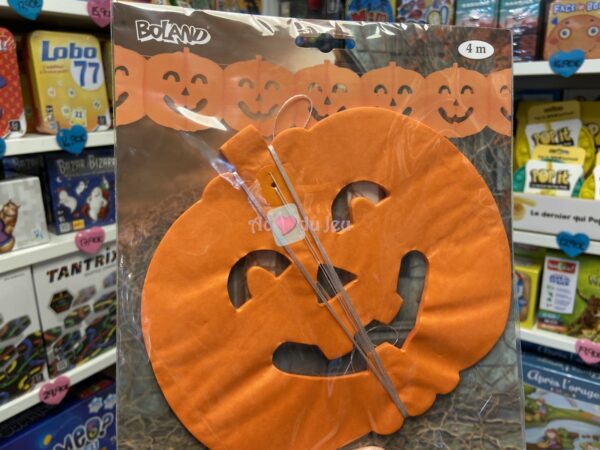 Halloween - Guirlande Papier Citrouille