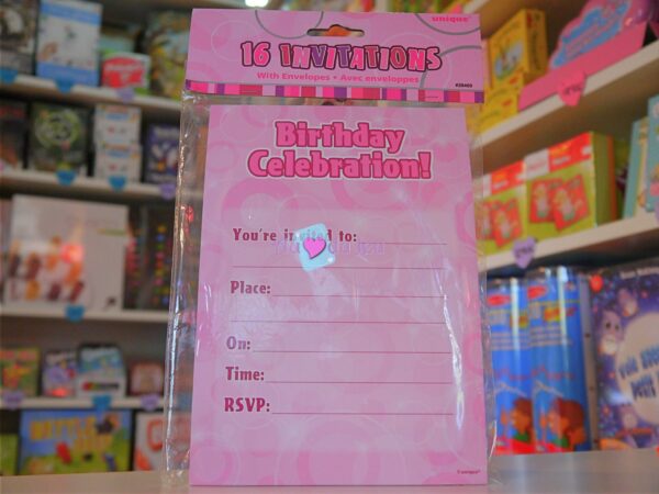 Cartes Invitations Happy Birthday Rose