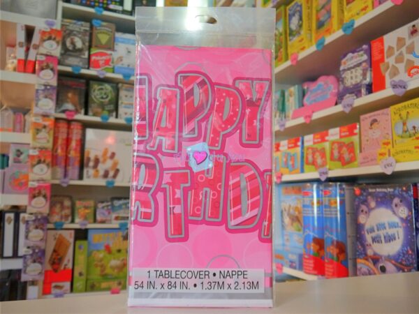 Nappe Happy Birthday Rose