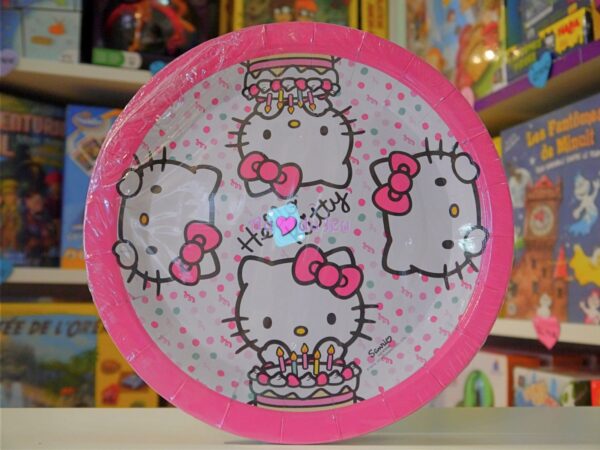 8 Assiettes Hello Kitty – Image 3