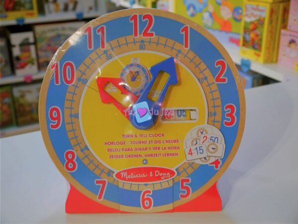 Horloge enfant - Apprentissage de l'heure