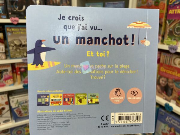 Je Crois Que J'ai Vu ... Un Manchot à La Plage – Image 2
