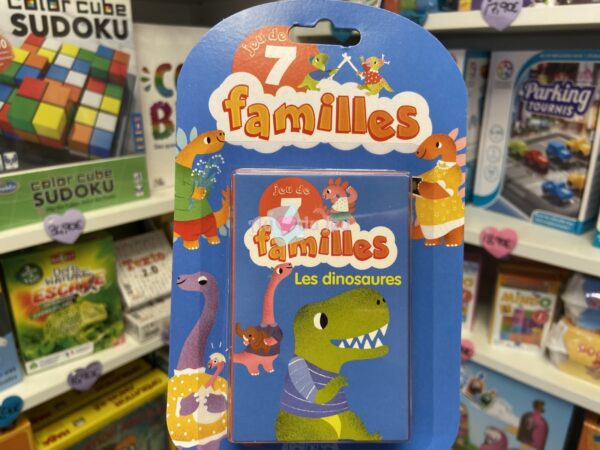 Jeu 7 Familles Les Dinosaures