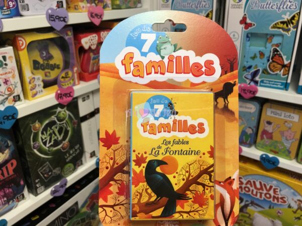 Jeu 7 Familles Les Fables de La Fontaine