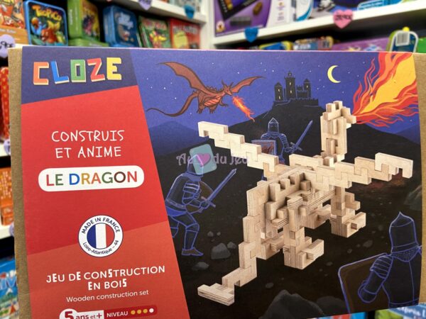 Jeu Construction Bois - Le Dragon