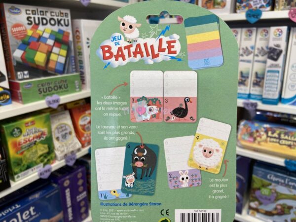 Jeu de Bataille Les Animaux de la Ferme – Image 2