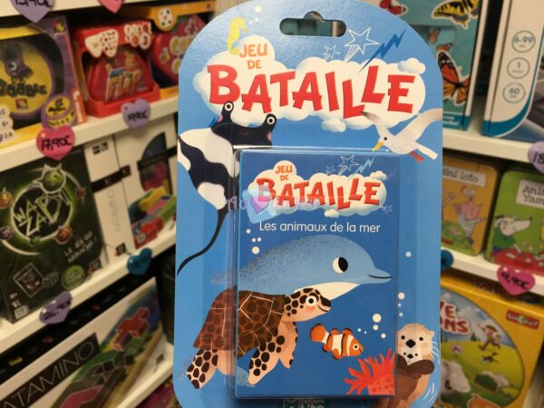 Jeu de Bataille Les Animaux Mer