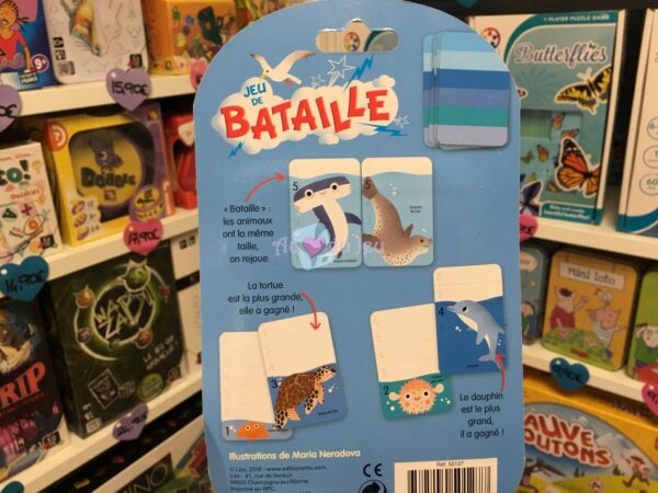 Jeu de Bataille Les Animaux Mer – Image 2