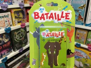 Jeu de Bataille Les Animaux Editions Lito