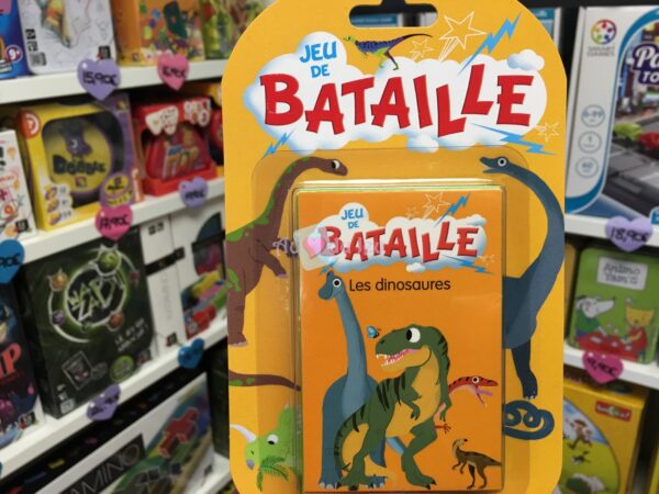 Jeu de Bataille Les Dinosaures