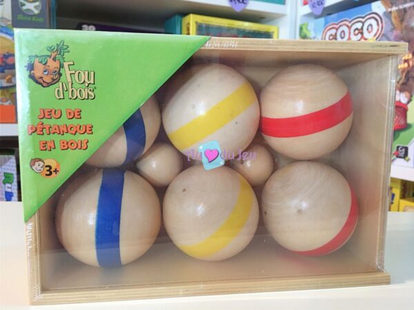 Jeu de Boules en Bois