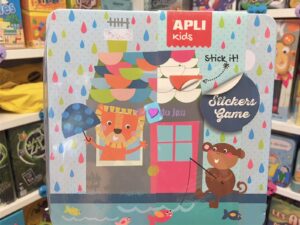 Jeu de Gommettes Singe APLI Kids