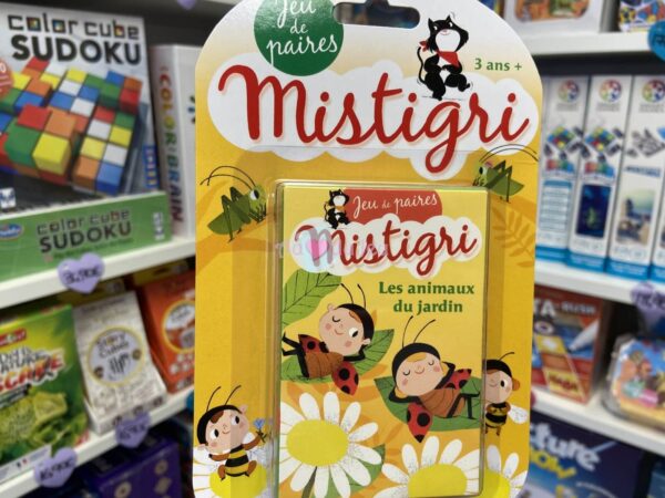 Jeu de Mistigri Les Animaux Du Jardin