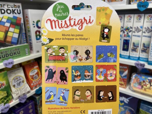 Jeu de Mistigri Les Animaux Du Jardin – Image 2