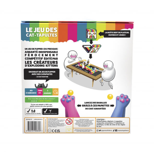 Jeu des Cat tapultes Exploding Kittens