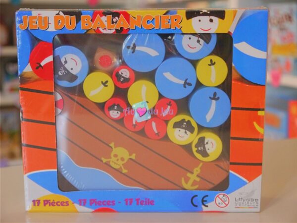 Jeu du Balancier Pirates en bois