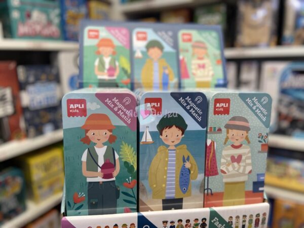 Jeu Magnétique Mix And Match APLI Kids