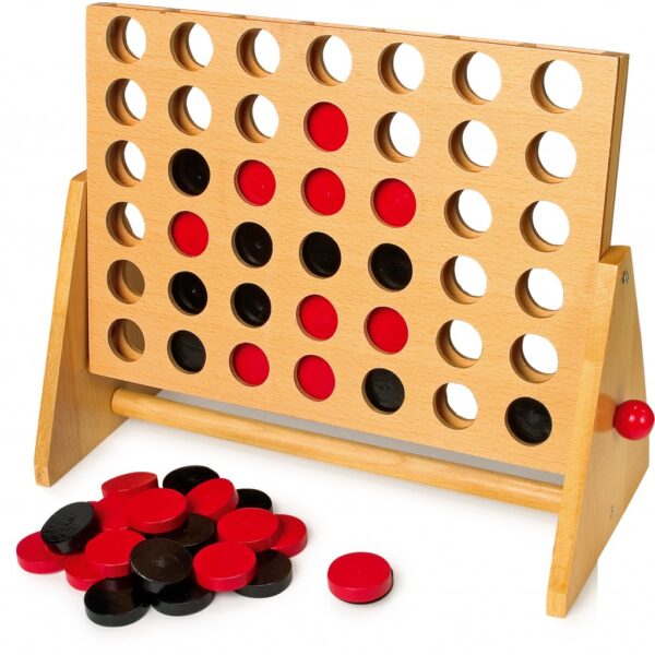 Grand Jeu Puissance 4 en bois Legler Small Foot Company