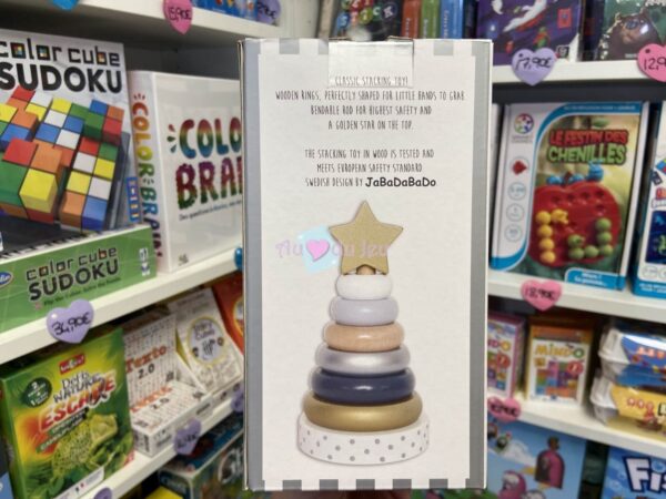 Jeu Pyramide en Bois – Image 2