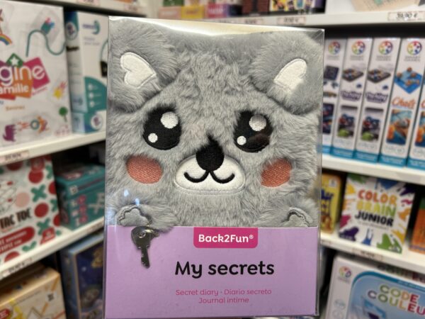 journal intime peluche