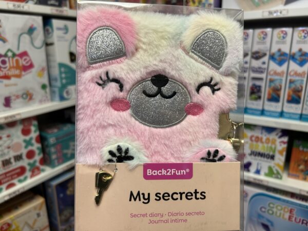 journal intime peluche