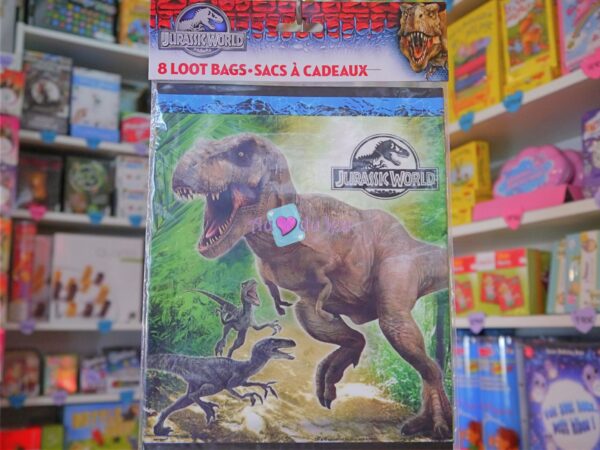 8 Sacs Bonbons Jurassic World